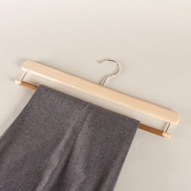 The Shoe Care Shop Trouser bar hanger set - unvarnished