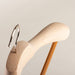 The Shoe Care Shop Suit and jacket hanger deluxe - unvarnished with trouser bar